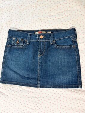 Y2K old navy denim mini skirt​